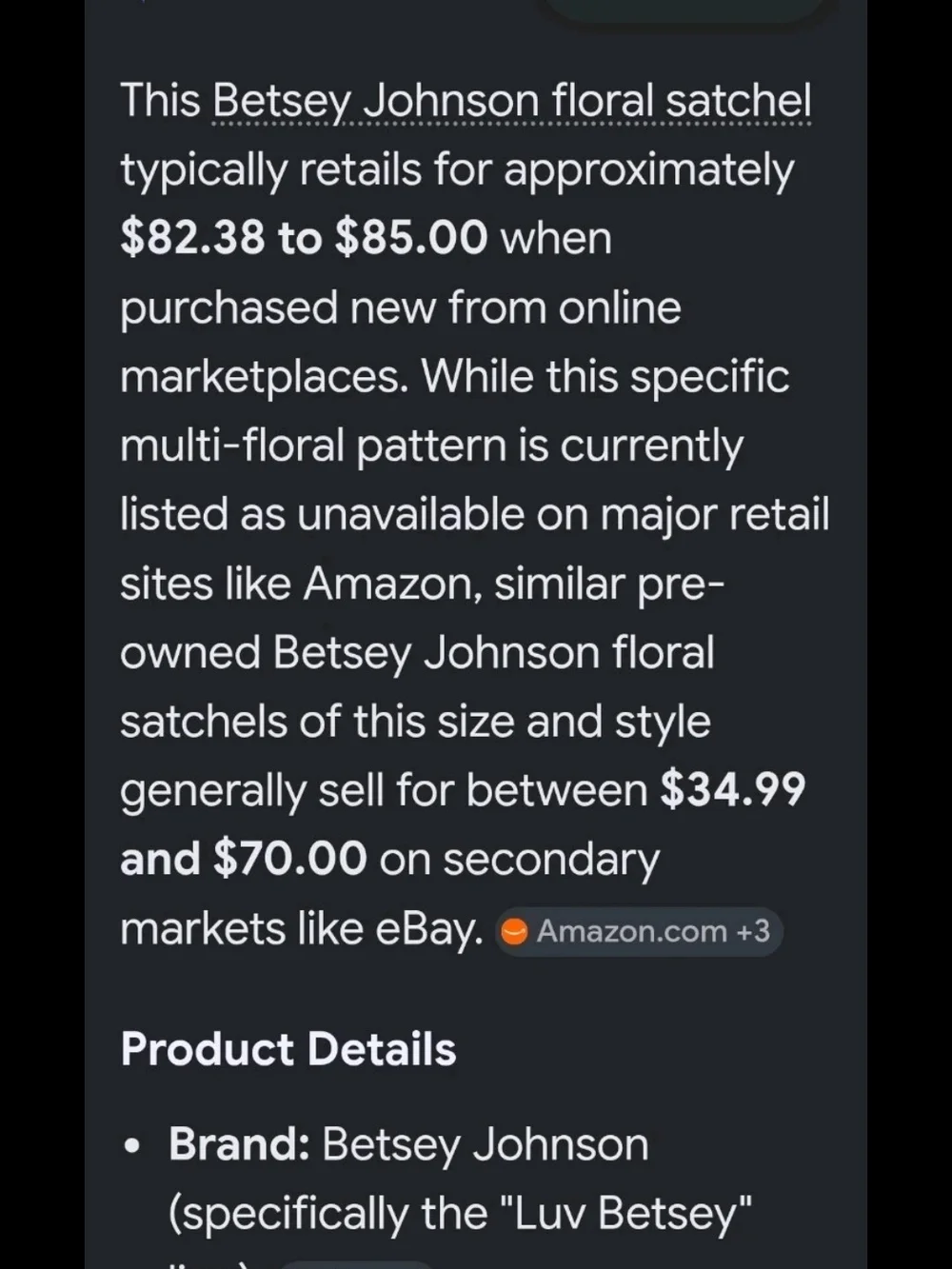 Betsy Johnson 